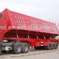 camion remorque Classis dropside semi trailer for sale