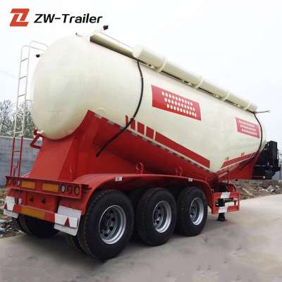 Factory 3axle 40CBM Bulk Tanker Cement Silo Transport Trailer