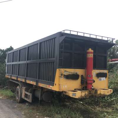 Used Refurbished 40CBM Tipper Semi Dump Dumper Trailer For Sale